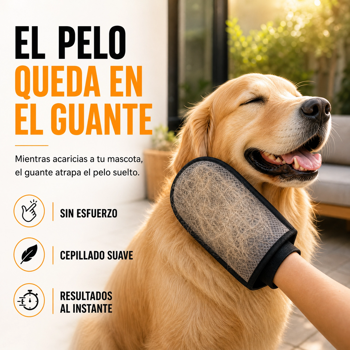 Guante Removedor de Pelo 2x1 - Envío gratis