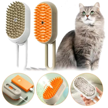Cepillo A Vapor Recargable Para Mascotas