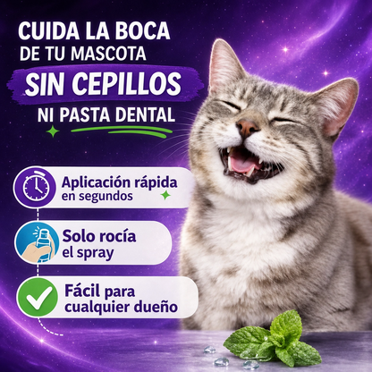 Oral Pet® - Spray Dental Sin Cepillar Para Mascotas🦷